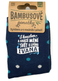 Albi Bambusové ponožky Ivana, veľkosť 37 - 42