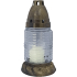 Rolchem Malá sklenená lampa 17 cm 30 g Z05