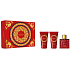 Versace Eros Flame parfumovaná voda 50 ml + balzam po holení 50 ml + sprchový gél 50 ml, darčeková sada pre mužov