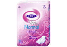 Carin Normal Wings hygienické vložky s krídlami pre normálnu menštruáciu 18 ks