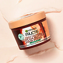 Garnier Fructis Cocoa Butter Hair Food Mask pre nepoddajné a kučeravé vlasy 400 ml