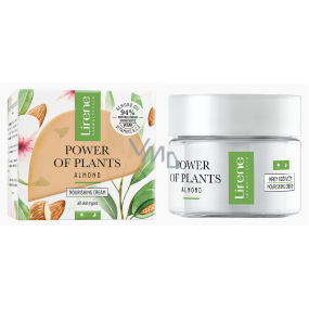 Lirene Power of Plants Mandľový výživný krém na tvár 50 ml