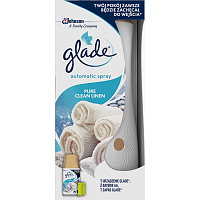 Glade osviežovač vzduchu Automatický Pure Clean Linen, 269 ml