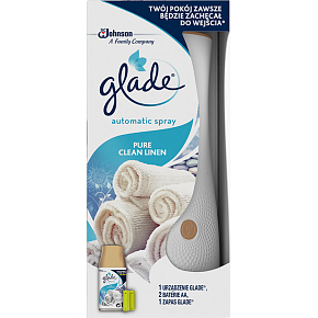 Glade osviežovač vzduchu Automatický Pure Clean Linen, 269 ml
