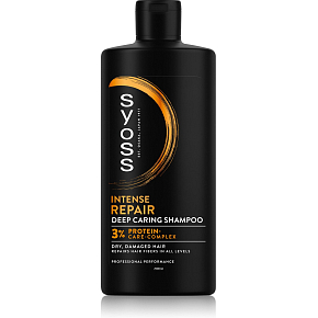 Syoss Repair šampón pre suché a poškodené vlasy, 440 ml