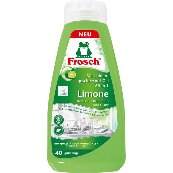 Frosch Eko All-in-1 Limetka gél do umývačky, 650 ml