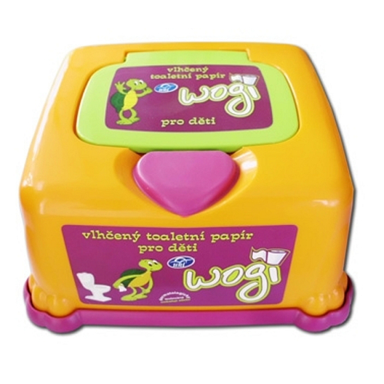 Uni Wogi vlhčený toaletný papier plastový box 60 kusov