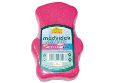 Abella Medvedík Kids kúpeľová huba pre deti rôzne farby 12 cm 1 kus