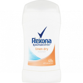 Rexona Dry Linen Dry antiperspirant dezodorant stick pre ženy 40 ml