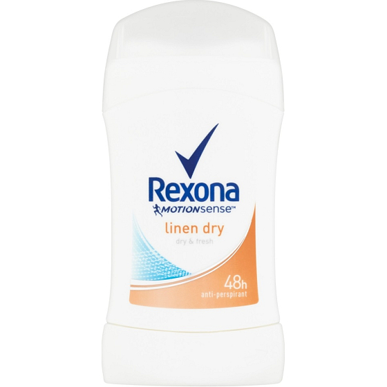 Rexona Dry Linen Dry antiperspirant dezodorant stick pre ženy 40 ml
