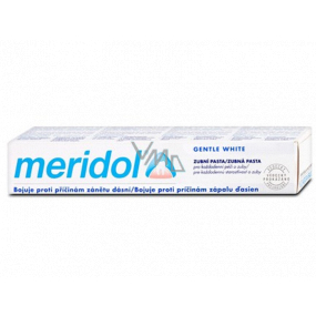 Meridol Gentle White zubná pasta proti príčinám zápalu ďasien 75 ml