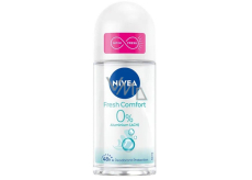 Nivea Fresh Comfort guličkový dezodorant roll-on pre ženy 60 ml