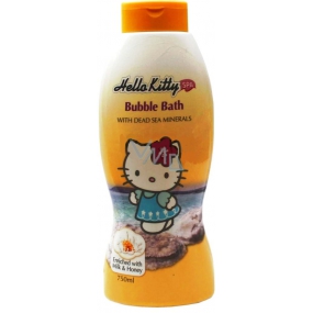 Hello Kitty Milk & Honey Mŕtve more pena do kúpeľa s minerálmi pre deti 750 ml
