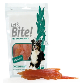 Brit Lets Bite Kuracie filety doplnkové krmivo pre psov 80 g
