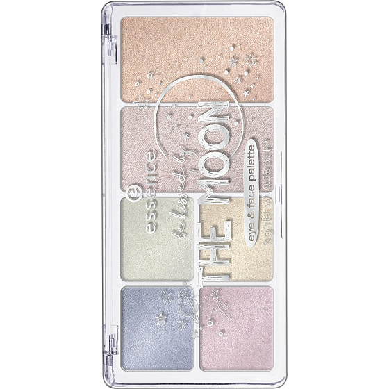 Essence Eye & Face Palette paletka na oči a tvár 03 Be Kissed by The Moon 8 g