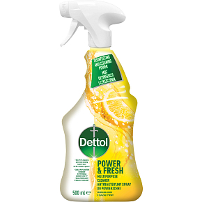 Dettol Citrón a Limeta antibakteriálny sprej na povrchy 500 ml