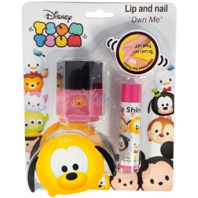 Disney TSUM TSUM Lak na Lehto + lesk na pery Own Me, kozmetická súprava pre deti