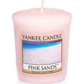 Yankee Candle Pink Sands - Ružové piesky vonná sviečka votívny 49 g