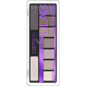 Catrice The Edgy Lilac Collection Eyeshadow Palette paleta očných tieňov 010 Purple Up Your Life 10 g