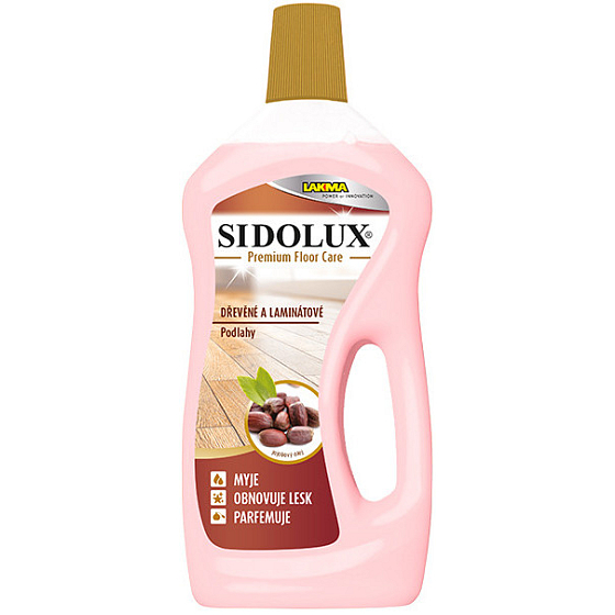 Sidolux Premium Floor Care Jojobový olej špeciálny prostriedok na umývanie drevených a laminátových podláh 750 ml