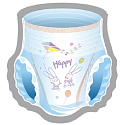 Bella Happy Pants 4 Maxi 8-14 kg naťahovacie plienkové nohavičky pre deti 24 kusov + pexeso