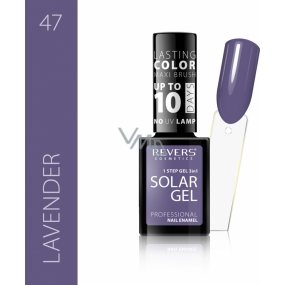 Reverz Solar Gél gélový lak na nechty 47 Lavender 12 ml