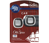 Ambi Pur Car Old Spice osviežovač vzduchu do auta 2 x 2 ml