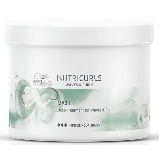Wella Professionals Nutricurls Waves & Curls maska pre vlnité a kučeravé vlasy 500 ml maxi