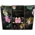 Baylis & Harding Boudoire Rose šampón na vlasy 100 ml + sprchový gél 100 ml + mlieko na telo a ruky 50 ml + kondicionér na vlasy 50 ml + etue, kozmetická sada pre ženy