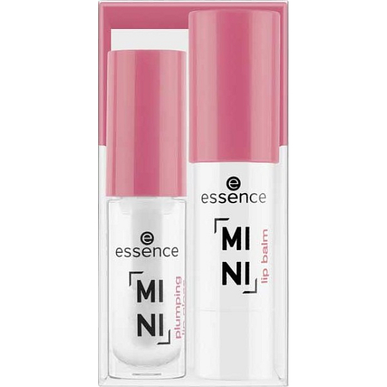 Essence Mini lesk & balzam na pery duo 01 Mini But Glossy 1,2 g