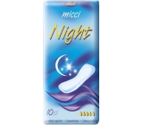 Micca Night intímne vložky bez krídeliek 10 kusov