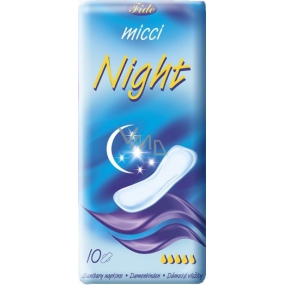 Micca Night intímne vložky bez krídeliek 10 kusov