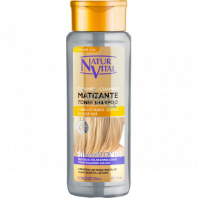 Natur Vital SilverBlonde šampón pre blond vlasy neutralizujúci žlté tóny 300 ml