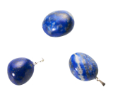 Lapis Lazuli Troml prívesok prírodný kameň, 2,2-3 cm, 1 kus, harmonický kameň