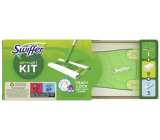 Swiffer Kit mop + náhradná prachovka na podlahu 8 kusov + čistiace utierky 3 kusy, sada