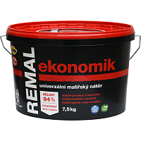 REMAL Ekonomik univerzálna maliarska farba na stenu, 7,5 kg