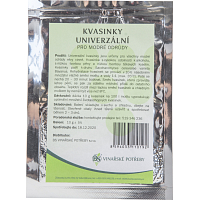 Prívos vínne kvasinky univerzálne, pre modré odrody, 10 g
