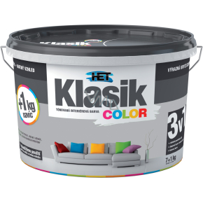 Het Klasik Color maliarska farba, 0147 šedá, 7+1 kg