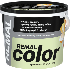 REMAL Color maliarska farba na stenu 530 Mäta, 5 + 1 kg