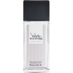 David Beckham Classic Homme parfumovaný dezodorant pre mužov 75 ml