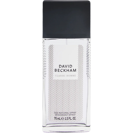 David Beckham Classic Homme parfumovaný deodorant sklo pre mužov 75 ml