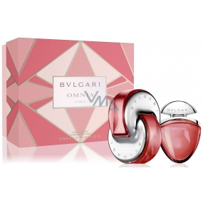 Bvlgari Omnia Coral toaletná voda 65 ml + toaletná voda 15 ml, pre ženy darčeková sada