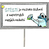 Nekupto Ceduľka do kvetináča Šťastie 30 cm