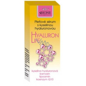 Bion Cosmetics Hyaluron Life s kyselinou hyalurónovou pleťové sérum pre zmiešanú až mastnú pleť 40 ml