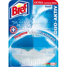 Bref Duo Aktiv Extra Clean & Fresh Ocean WC gél komplet záves 60 ml