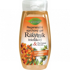 Bione Cosmetics Rakytník rešetliakový regeneračný sprchový gél pre všetky typy pokožky 250 ml