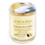 Heart & Home Francúzska vanilka Sójová vonná sviečka strednej horí až 30 hodín 110 g