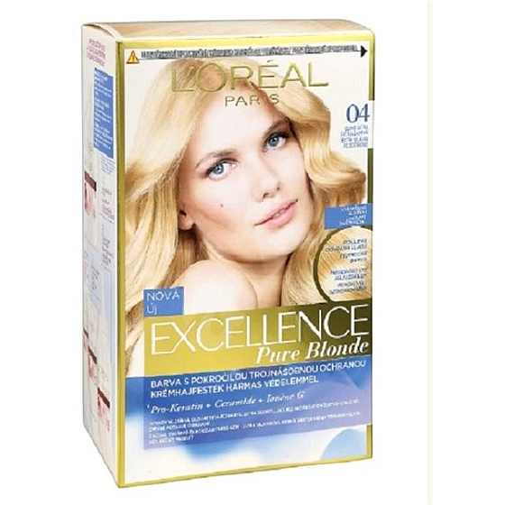 Loreal Paris Excellence Pure Blonde farba na vlasy 04 Blond ultra svetlá šampaň