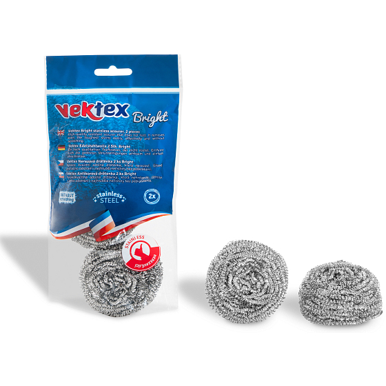 Vektex Bright Drôtenka nerezová 2 kusy