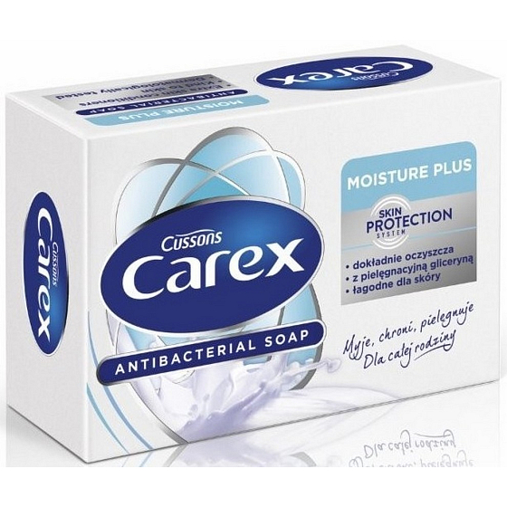 Carex Moisture Plus antibakteriálne tuhé mydlo s mliečnymi proteínmi 100 g